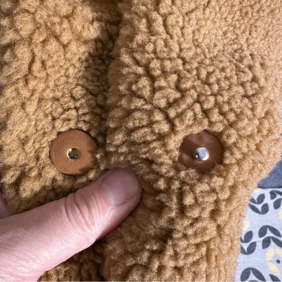 BRAND NEW with tags. Vero Moda fluffy teddy coat, XXL - Picture 5 of 13